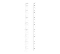 Growth Chart for Wall - Height Measurement Ruler, Kids Room Decor | Wonderful Flexible Hanging Wooden Chart, Nursery Wall Accessory, Height Tracking Tool, Practical Family Keepsake, Child