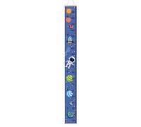 Growth Chart for Wall, Kids Height Wall Chart, Kids Growth Chart Wall with Pine and Canvas Textures, Height Ruler Record Growth Height Measurement for Wall, Child & Kid Friendly