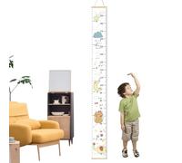 Growth Chart for Wall, Kids Height Wall Chart, Kids Growth Chart Wall with Pine and Canvas Textures, Height Ruler Record Growth Height Measurement for Wall, Child & Kid Friendly