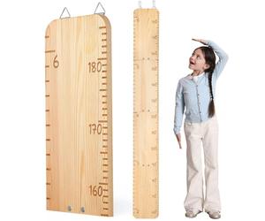 Growth Chart for Wall Wooden Height Chart for Kids, Unicorn Castle Height Measurement for Wall Kids Height Wall Chart Kids Room Nursery Wall Decor
