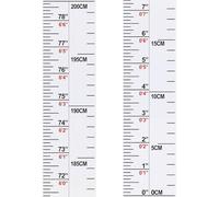 Growth Chart Wall Labels Height Indicator Tape Ruler Growth Chart Decor Height Indicator Adhesive Ruler