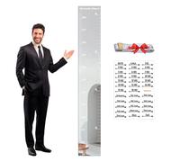 Growth Curve for Height Growth Curve | Height Chart Mirror Decor for - Elegant and Height Measuring Tool for Study Rooms, Nurseries, Playrooms and More