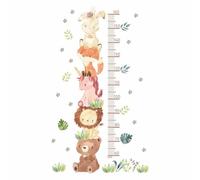 Growth Curve for Wall | Height Measurement Wall Stickers | Animals Wall Stickers, Removable PVC Wall Stickers For, Growth Chart Sticker
