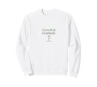 Growth & Gratitude Minimalist Sprout | Nature | Mindfulness Sweatshirt