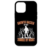 Growth Hacker by Day Zombie by Night Funny Halloween Creepy Case for iPhone 12 mini