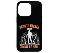 Growth Hacker by Day Zombie by Night Funny Halloween Creepy Case for iPhone 13 Pro