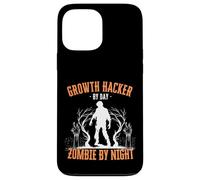 Growth Hacker by Day Zombie by Night Funny Halloween Creepy Case for iPhone 13 Pro Max