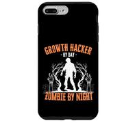 Growth Hacker by Day Zombie by Night Funny Halloween Creepy Case for iPhone 7 Plus/8 Plus