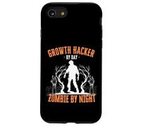 Growth Hacker by Day Zombie by Night Funny Halloween Creepy Case for iPhone SE (2020) / 7/8