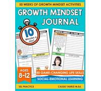 Growth Mindset Journal for Kids: Growth Mindset Book for boys and girls 8-12, Growth mindset Workbook