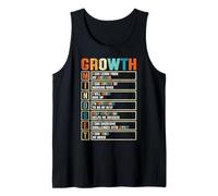 Growth Mindset Self-Confidence Motivational Quote Tank Top