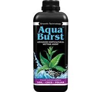 Growth Technology Aqua Burst - Wetting Agent Plant Additive - Hydroponics 1L - Helps Get Water To All Areas Of A Pot