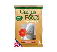 Growth Technology Growth Tech Cactus & Succulent Focus Repotting Mix Peat Free 3L