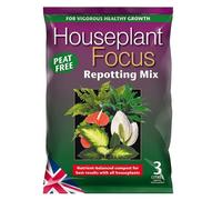 Growth Technology Growth Tech Houseplant Focus Repotting Mix Peat Free 3L