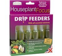 Growth Technology Houseplant Focus Drip Feeders Pack of 10 x 38ml Large