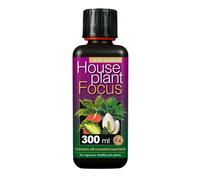Growth Technology Houseplant Focus Liquid Feed 300Ml Concentrated Complete Essential Nutrients For Healthy Growth And Flowering