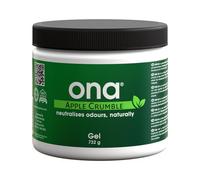 Growth Technology Ona Gel Apple Crumble Odour Neutraliser - 732G Eliminate Odours Safely, Naturally And Permanently