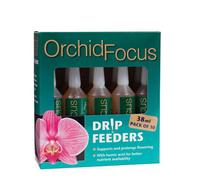 Growth Technology Orchid Focus Drip Feeders 38Ml Pack Of 10 Easy Nutrient Feed For Healthy Growth & Vibrant Blooms