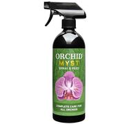 Growth Technology Orchid Myst, 750ml Mist Spray House Plant Food | Ready to use indoor water tonic with essential nutrients, prolongs flowering and repels pests for healthy epiphytic roots.
