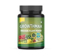 GrowthMax (400g) Organic Indoor Plant Food - Treats 80+ plants | Houseplant Food for All Indoor Plants