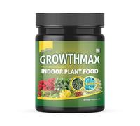 GrowthMax (750g) Organic Indoor Plant Food - Treats 150+ plants | Houseplant Food for All Indoor Plants
