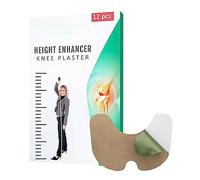 GrowthMax Height Enhancer Knee Plasters,Height Growth Plasters,Height Increase Knee Plasters,Promote Bone Development,Grow Taller for Adult and Teens,Promote Relieve Stress,Sleep Better (12PC)