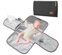 GROWZELT Changing Mat on the Go 33 x 60 cm - Waterproof Changing Mat, Foldable Changing Mat On the Go - Fits in Any Backpack, Travel - for On the Go
