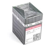 GROZ-BECKERT 100PCS DBXK5 SAN1 GEBEDUR Titanium Coated Industrial Embroidery Machine Needles Compatible with Tajima Barudan SWF (75/11)