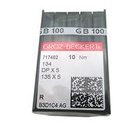 GROZ-BECKERT Needle - 100 GROZ-BECKERT Sewing Needle 135X5 DPX5 Many Sizes (DPX5 12/80)