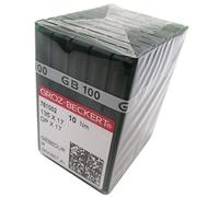 GROZ-BECKERT Needle in CKPSMS Clear Plastic Box- 100 GROZ-BECKERT GEBEDUR 135X17 DPX17 Titanium Sewing Machine Needles (Needle Size:20/125)
