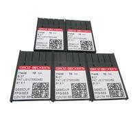 GROZ-BECKERT Needle in CKPSMS Clear Plastic box-50PCS B27 Groz Beckert Gebedur Titanium Industrial Overlock Sewing Needles (Needle Size:14/90 FFG)