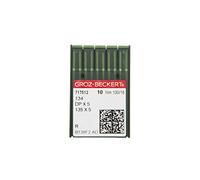 Groz-Beckert Pack of 10 Sewing Needles 134 with Round Piston and Bullet Tip for Industrial Sewing Machines (Nm. 100/16)