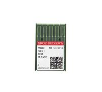 GROZ-BECKERT Pack of 10 Sewing Needles DBx1 with Round Piston and Bullet Tip for Industrial Sewing Machines (Nm. 90/14)