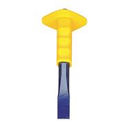 GROZ Octagonal Shank Cold Chisel | Grip Guard | 3/4” Width x 12” Length | 52-58 HRC | #32843