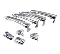 Grozzy Door Handle Catch Cover Trim Car Left Exterior Door Handle 2008-2017 for Lancer for Sedan for Chrome