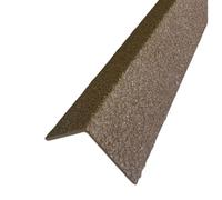 GRP Stair Nosings - Heavy-Duty Anti-Slip Safety Tread - Non-Slip Step Edge Protection (Brown, 1200mm)