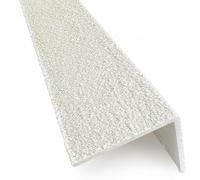 GRP Stair Nosings - Heavy-Duty Anti-Slip Safety Tread - Non-Slip Step Edge Protection White / 1200mm