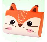 Grpquatsch Neck Support Pillow, Ergonomic Support, Soft Breathable Fabric, Cute Velvet Neck Protection Pillow, Ergonomic Cushion For Sofa, Travel, Home, Cot M-Fox