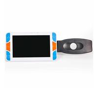 Grpquatsch Portable Visual Electronic Reading Aid Magnifier, 3.5 In Electronic Reading Aid, 2x-48x Zoom, For Low Vision Color Blindness Reading Writing Viewing Maps Books 5IN