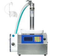 Grpquatsch Weighing Quantitative Liquid, Quantitative Viscous Liquid Filling Machine, Diaphragm Pump Liquid Filling,with Diaphragm Pump, for Oil, Perfume, Beverage & Sauce Plastic-3L