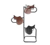 GRRICEPL 3 Tier Saddle Rack, Heavy Duty Rotatable Saddle Stand, Horse Tack Storage for Horse Stall,Stable,Tack Room, Garage, Equestrian Shop