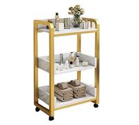GRRICEPL Salon Trolley With Drawers, Barber Cart Storage Cabinet, Movable Beauty Locker, Beauty Organizer Spa Equipment (Color : Multi-colored-A, Size : 80x44x34cm)