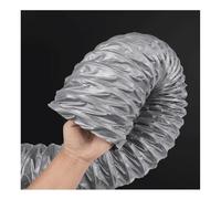 GRRICEPL Triple Tear-resistant Nylon Fabric Ducting Internal Structural Carbon Steel Wire, for Dryer Vent Hose, Heating, Cooling, Ventilation, Exhaust(Diameter-175 mm)