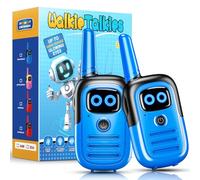 Grriopi Walkie Talkies, Boy Toys for 4 5 6 Year Old Boy Girl Gift for 3-12 Year Olds Boys Outdoor Toys Age 3 4 5 6 7 Walkie Talkies for Kids Toy Age 5 6 7 8 Sensory Toy for Autism Spy Game Blue
