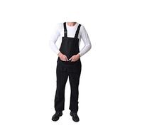 GRS Bib and Brace Dungaree Overalls Painters Suit For Decorators Builders, Black/Navy Blue/White (Various Sizes: XXS - 5XL)