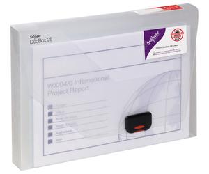 GRS DocBox 25 A4 Clear- 1 Box
