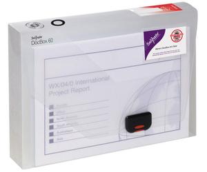GRS DocBox 60 A4 Clear- 1 Box