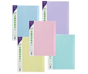 GRS ReBorn Display Book 24 Pocket / 48 sides to view A4 Pastel Asstd- 5 Books