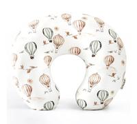 GRSSDER Nursing Pillow Cover Stretchy Minky Removable Nursing Covers for Breastfeeding Pillows, Ultra Soft Comfortable Slipcover for Boy and Girls, Balloon