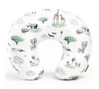 GRSSDER Nursing Pillow Cover Stretchy Minky Removable Nursing Covers for Breastfeeding Pillows, Ultra Soft Comfortable Slipcover for Boy and Girls, Stylish Pretty Savannah